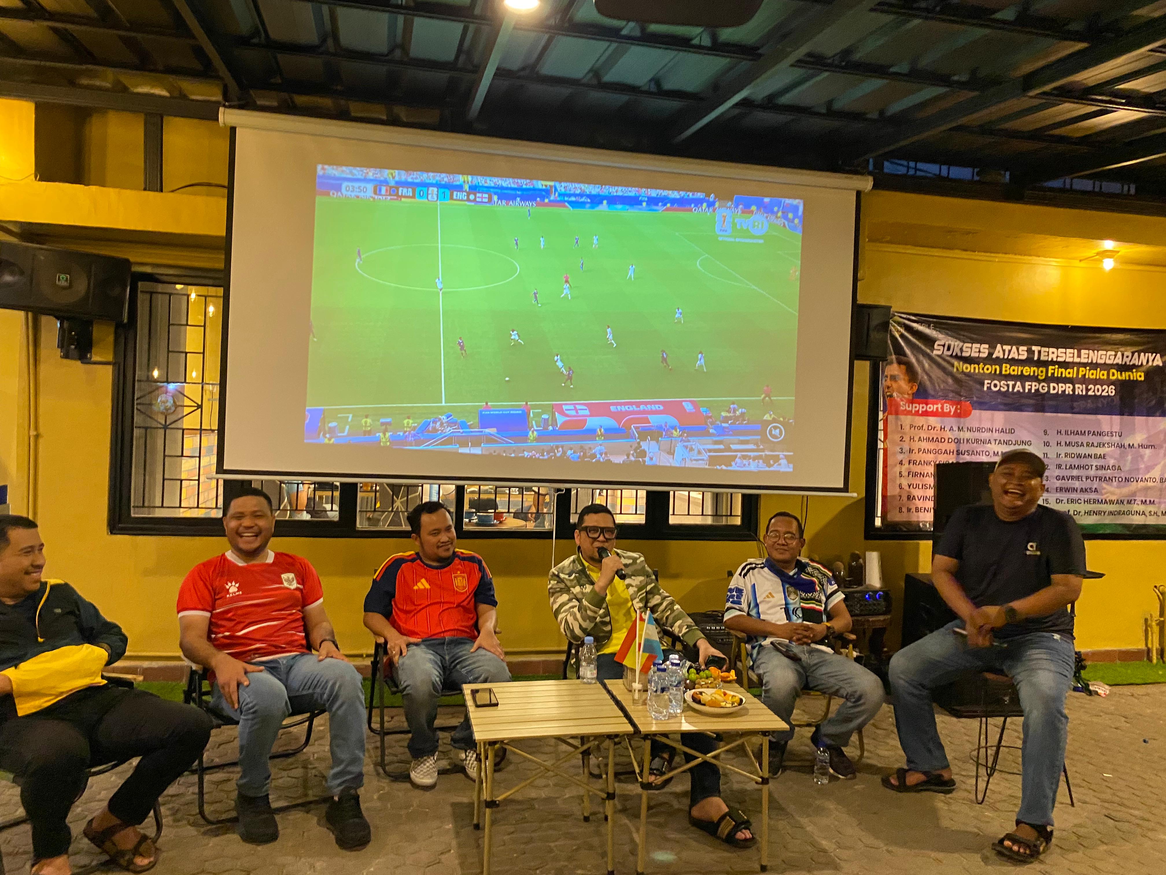 Keadilan Menjadi Sorotan Ahmad Doli Kurnia Tandjung di Nonton Bareng