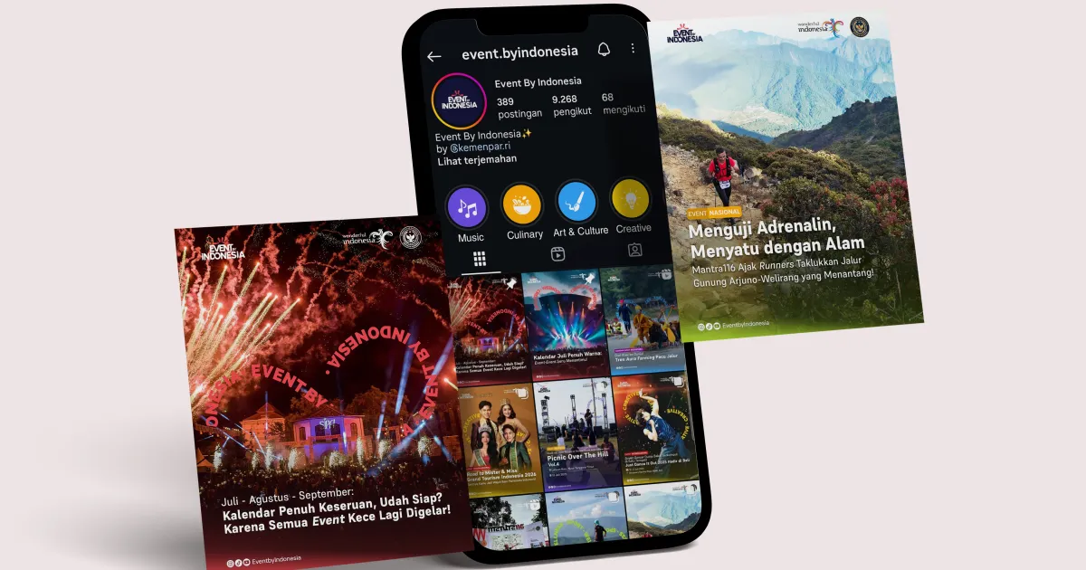 Kementerian Pariwisata Luncurkan Platform Informasi Event Nasional