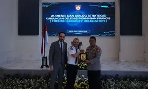 Baharkam Polri Terima Delegasi Prancis, Bahas Alutsista dan Teknologi Keamanan Berbasis AI