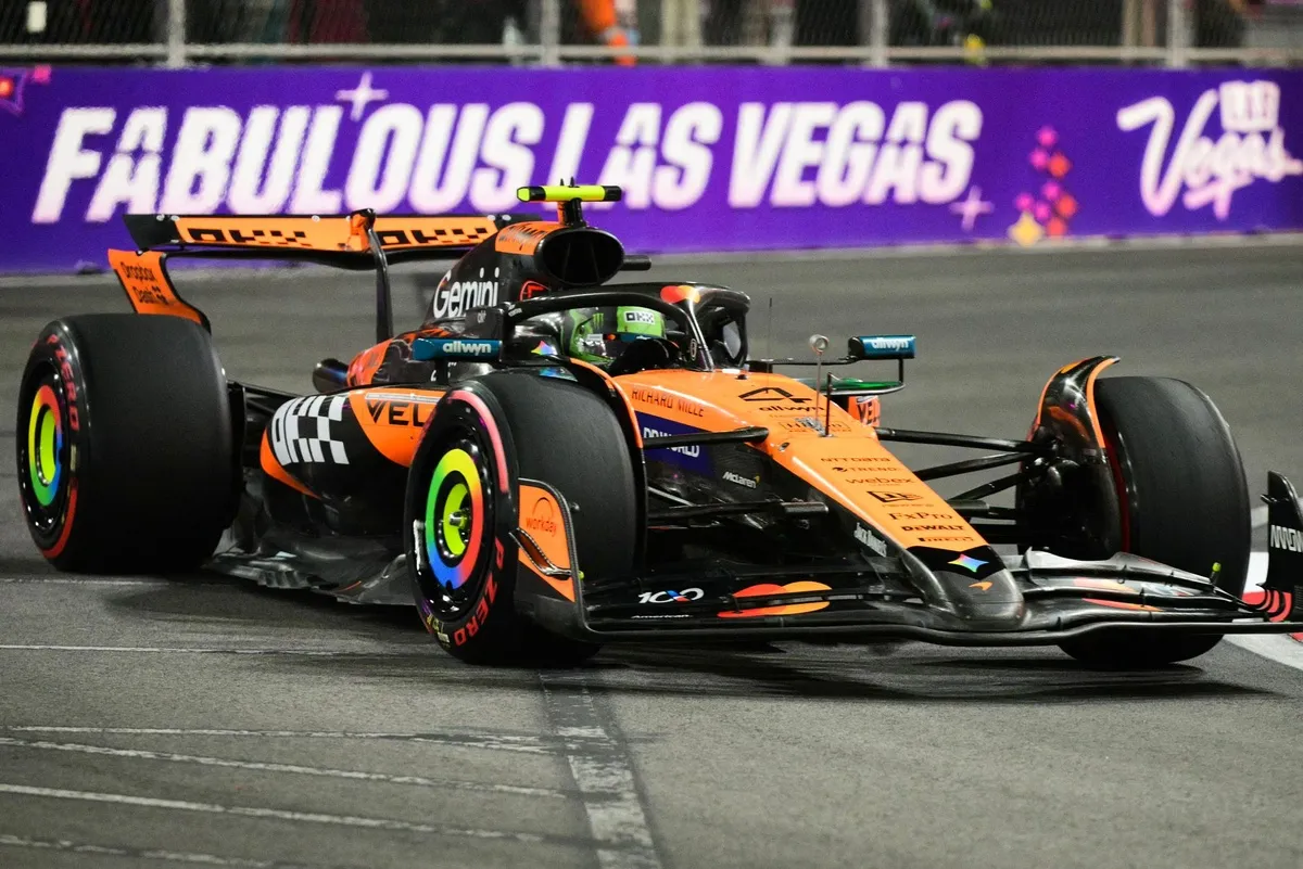 Norris Tercepat di FP2 GP Las Vegas yang Dua Kali Dihentikan Bendera Merah