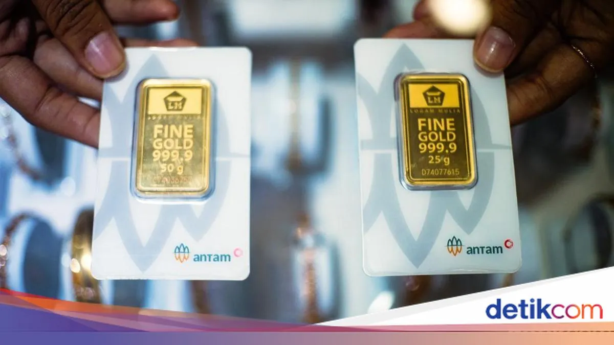 Harga Emas Antam Naik Rp 30.000 per Gram Hari Ini