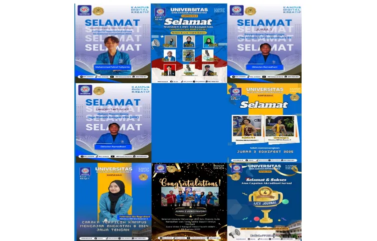 Mahasiswa UBSI Solo Capai Prestasi Nasional Melalui Hobi dan Kreativitas