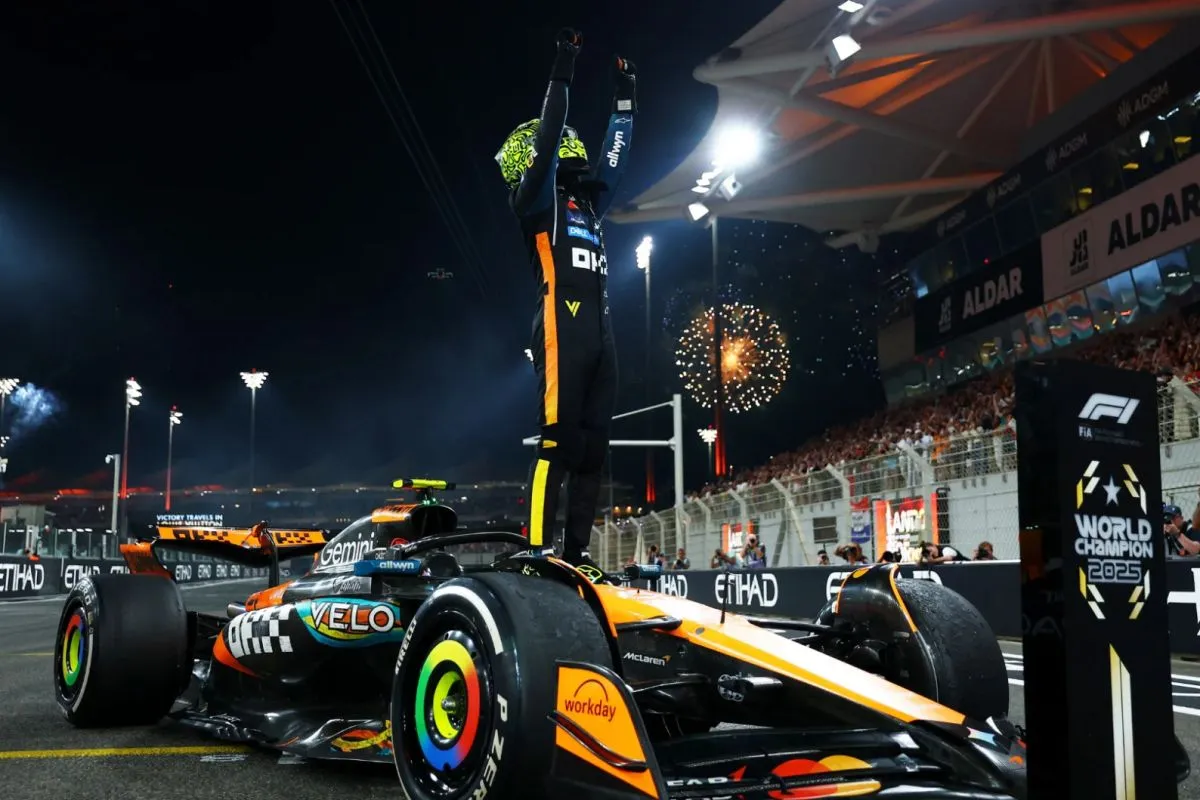 Lando Norris Raih Gelar Juara Dunia Formula 1 2025