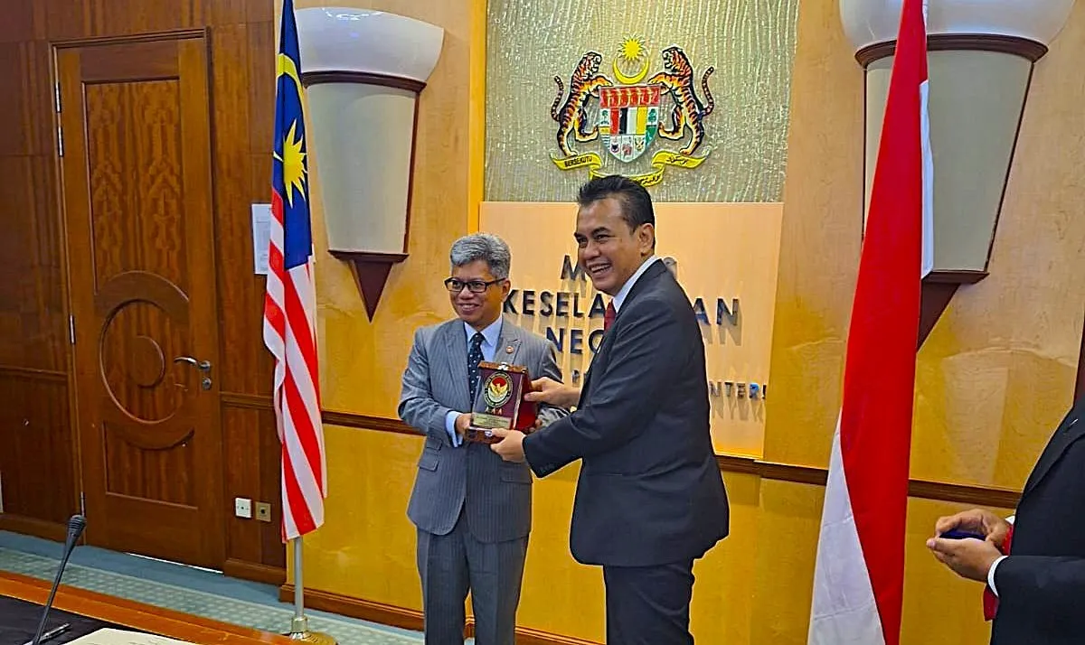 Wantannas RI Perkuat Kerja Sama Keamanan dengan MKN Malaysia