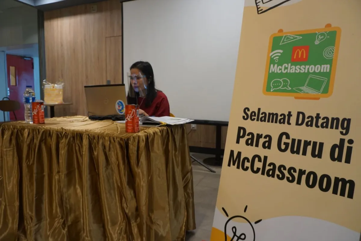 McDonald's Indonesia Siapkan 150 Ruang Party untuk Kelas Daring yang Nyaman bagi Guru