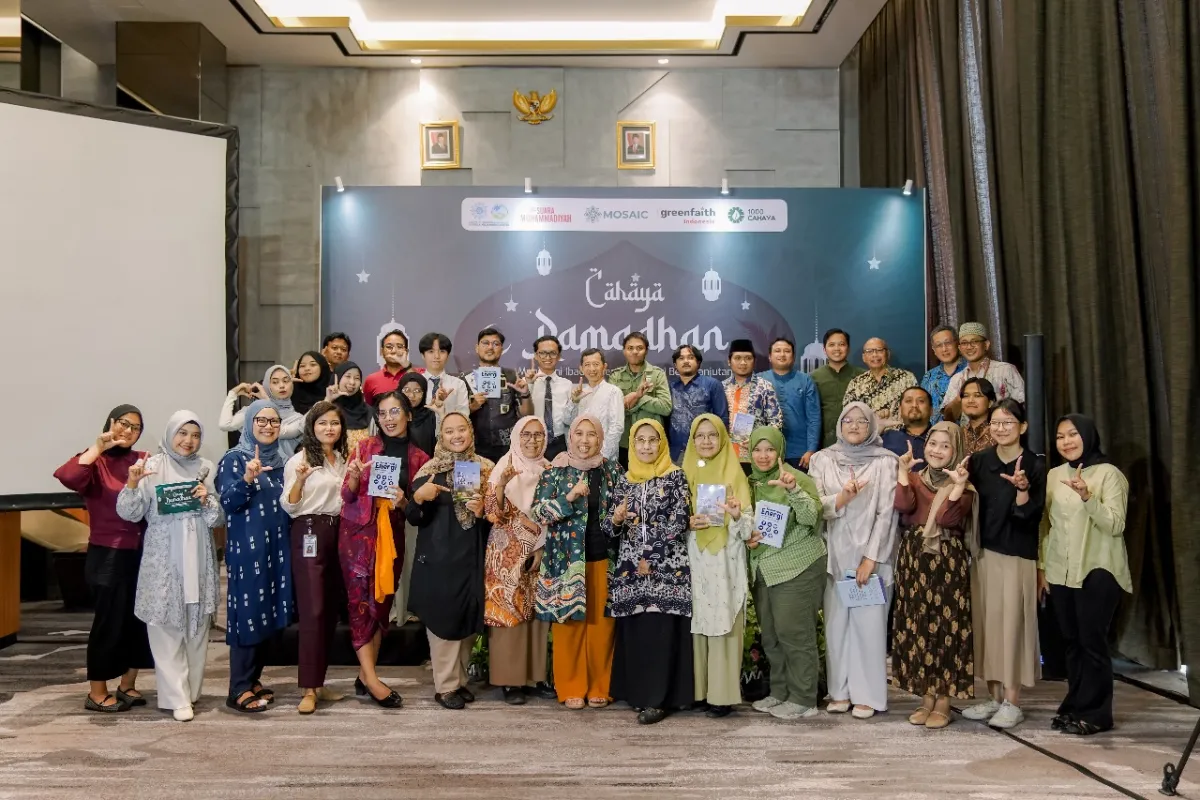 Diskusi Cahaya Ramadan Dorong Ibadah Ramah Lingkungan dan Transisi Energi Terbarukan