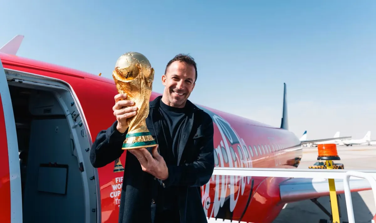 Del Piero Buka Tur Trofi Piala Dunia 2026 dari Riyadh