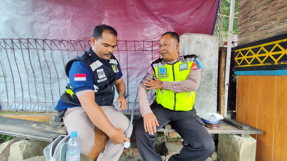 Polres Pandeglang Gelar Pemeriksaan Kesehatan untuk Personel Operasi Keselamatan 2026