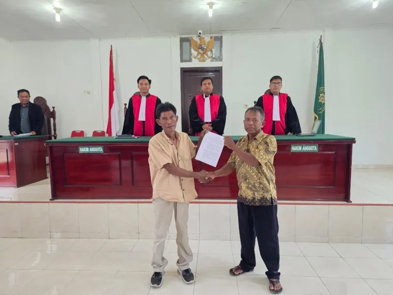 Sengketa Tanah 10 Ribu M2 di Nabire Berakhir dengan Mediasi Damai