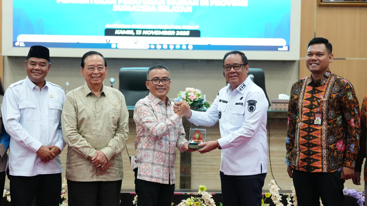 Wagub Sumsel Dorong Sinergi Regulasi yang Berpihak pada Masyarakat