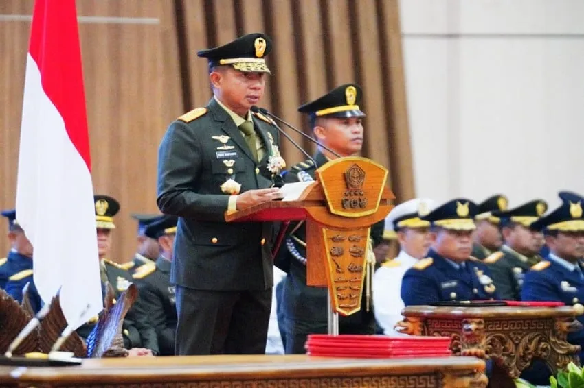Mayjen Benyamin Dilantik sebagai Jampidmil TNI