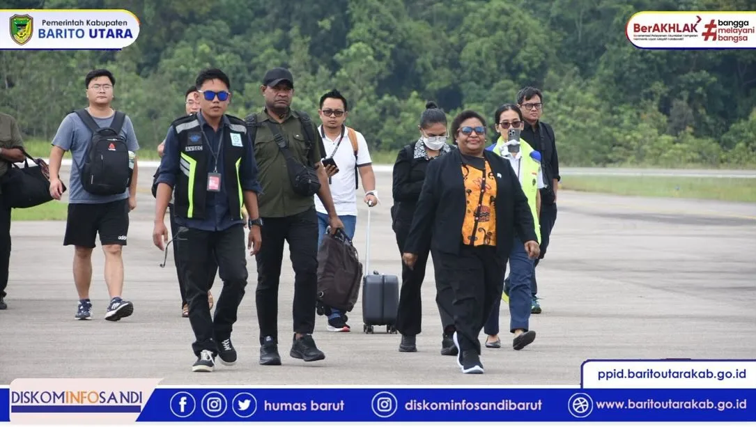 Wakil Menteri Dalam Negeri RI Tiba di Barito Utara