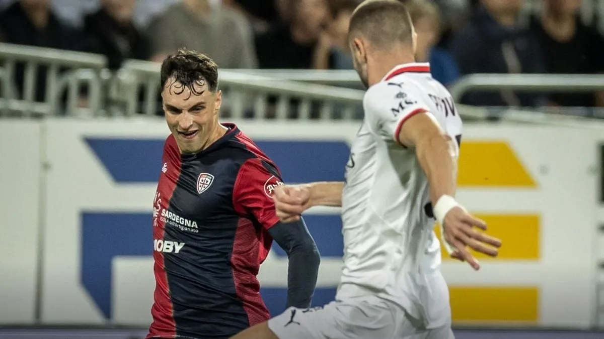 Cagliari dan AC Milan Berbagi Poin dalam Laga Dramatis 3-3 di Stadion Unipol Domus