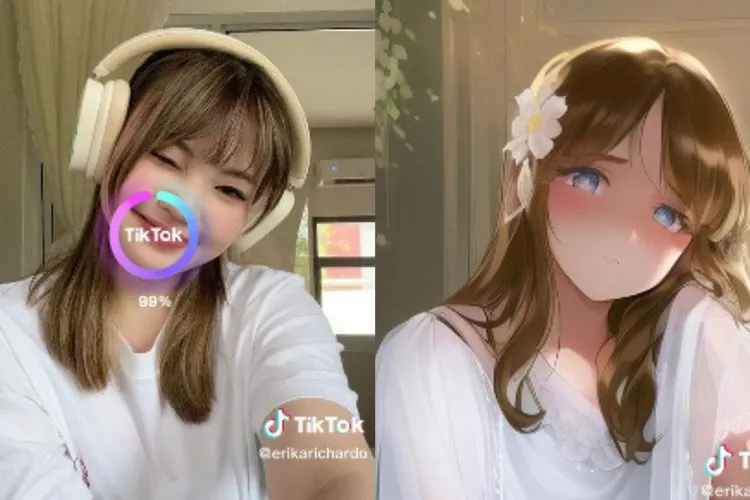 Panduan Menggunakan Filter AI Manga yang Viral di TikTok