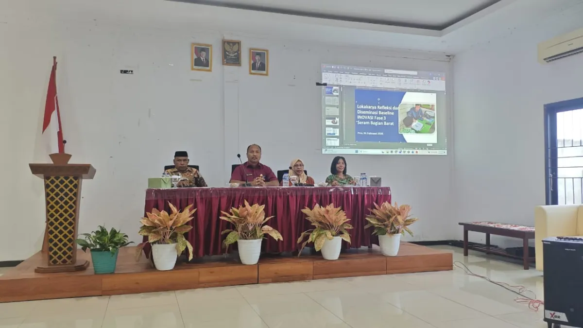 Data Baseline Jadi Landasan Kebijakan Pendidikan di Seram Bagian Barat