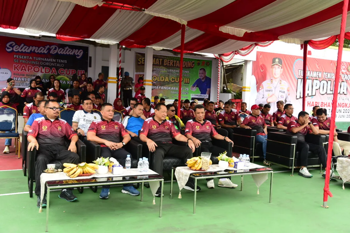 Kapolda Gorontalo Cup Warnai Perayaan Hari Bhayangkara ke-79