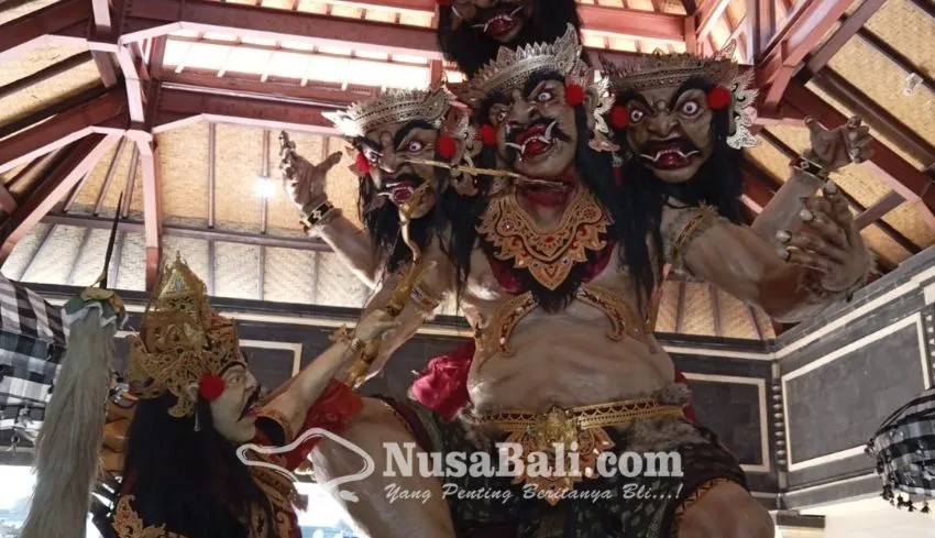 ST Cakra Yowana Belaluan Angkat Kembali Ogoh-ogoh ‘Detya Jonggirupaksa’ Sambut Tahun Baru Saka 1945