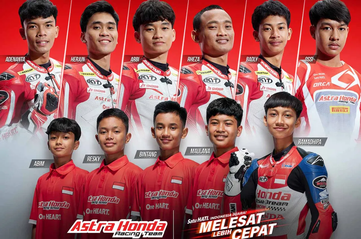 Astra Honda Racing Team Siap Hadapi Musim Balap 2026 dengan Fokus Pembinaan Pebalap Muda