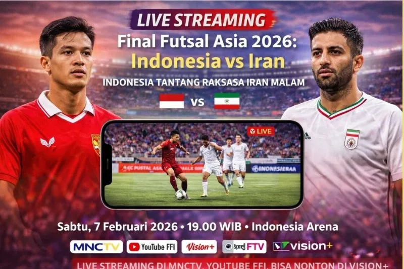 Indonesia Siap Hadapi Iran di Final Piala Asia Futsal 2026