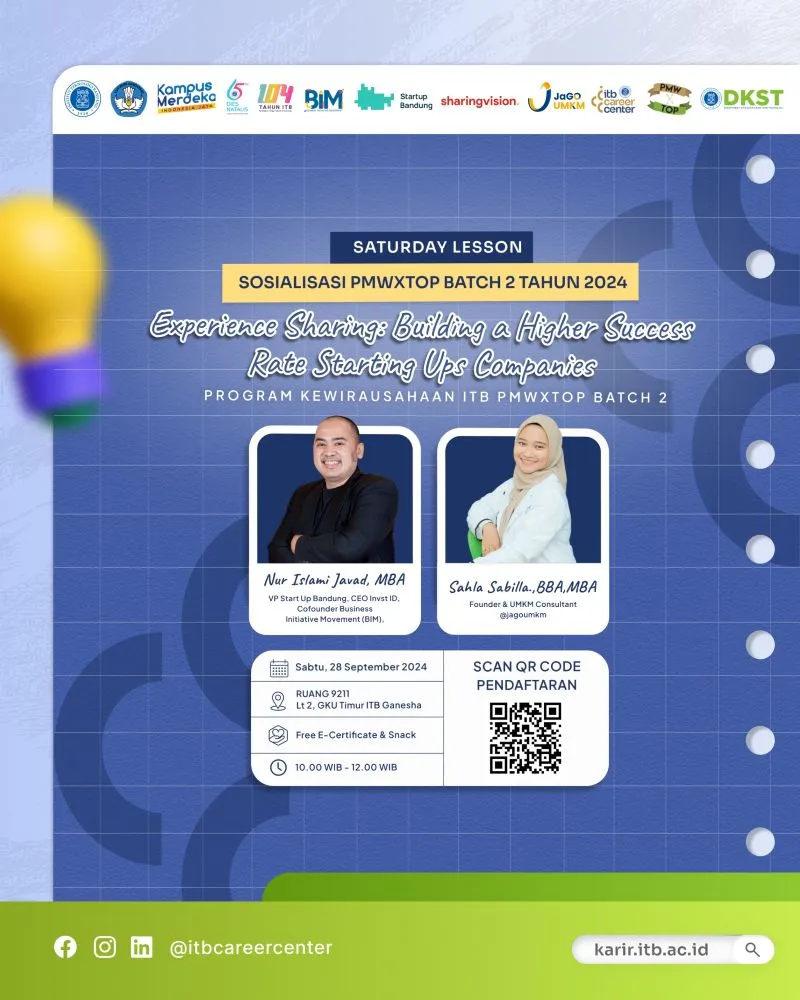 Inovasi dan Kolaborasi Kunci Sukses Startup Menurut ITB
