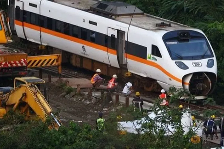 Tersangka Kecelakaan Kereta di Taiwan Dibebaskan Jaminan