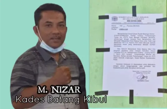 Kades Batang Kibul Bantah Terlibat Tambang Ilegal