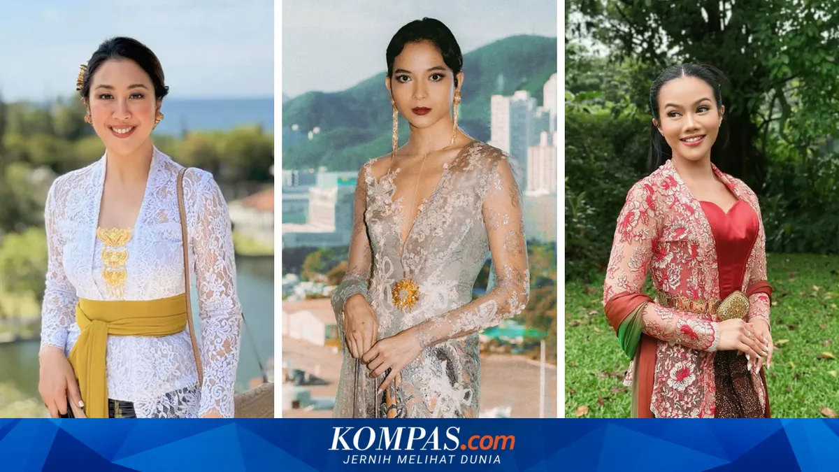 Inspirasi Gaya Kebaya Selebritas di Hari Kebaya Nasional