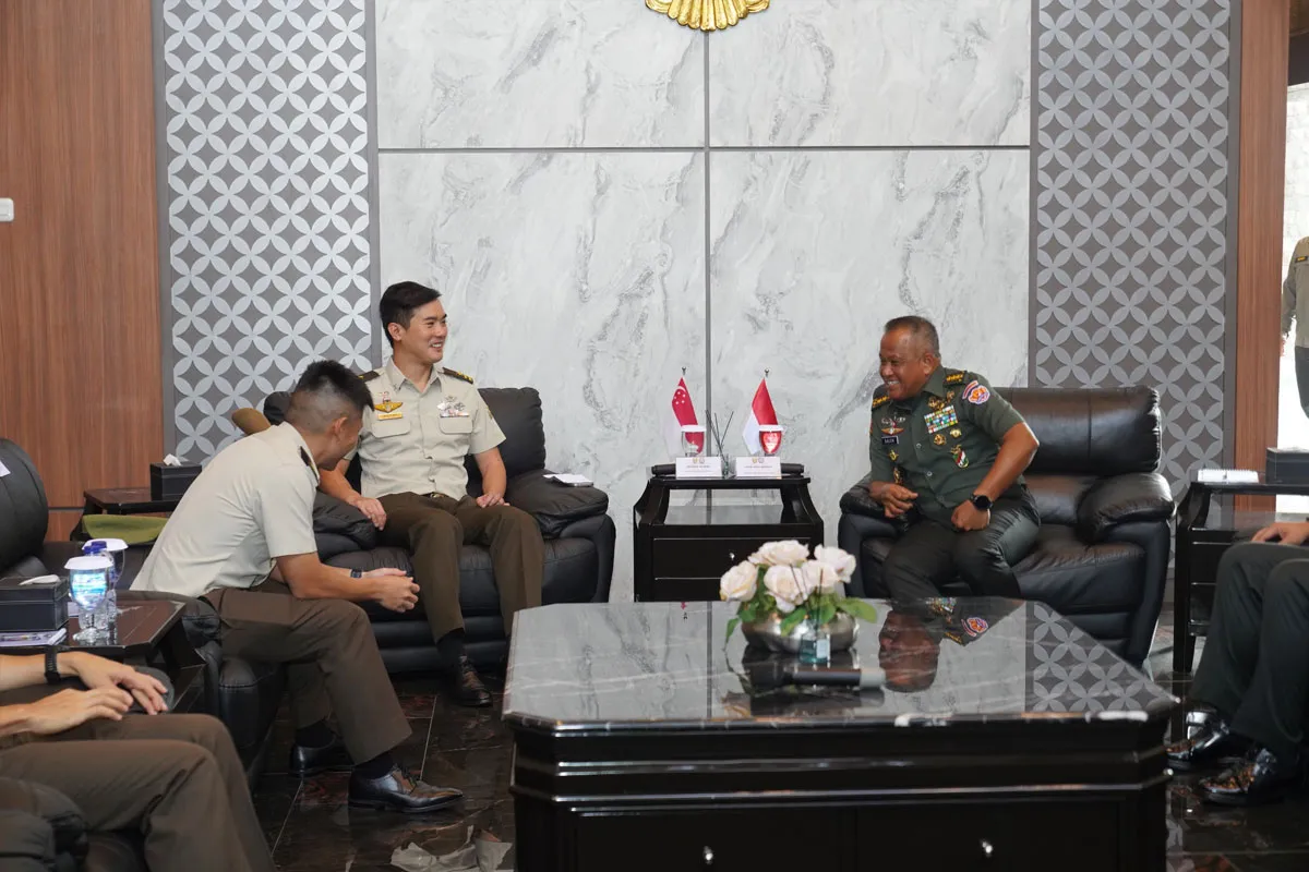TNI AD dan Angkatan Darat Singapura Perkuat Kerja Sama Militer