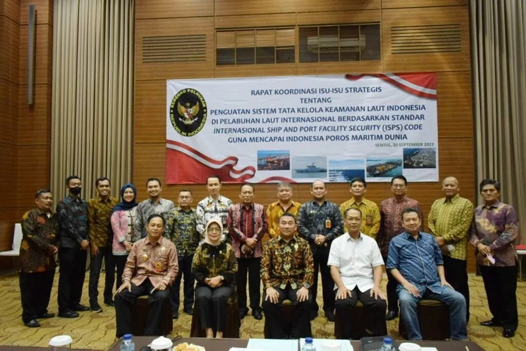 Rakor Isu Strategis Dorong Penguatan Keamanan Laut dan Pelabuhan Berstandar ISPS untuk Poros Maritim Dunia