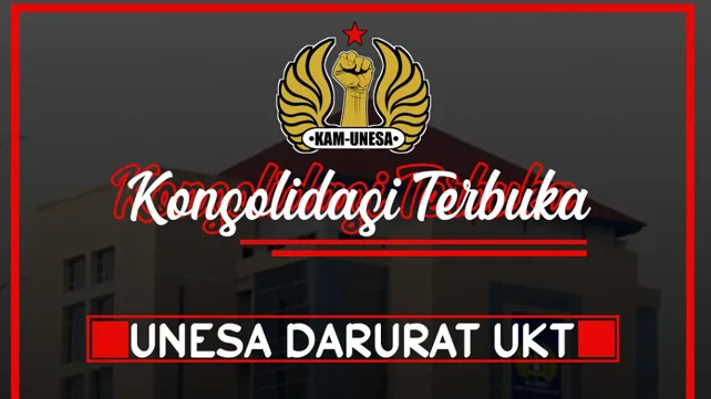 Gerakan Mahasiswa Unesa Menuntut Perubahan Kebijakan UKT di Tengah Pandemi