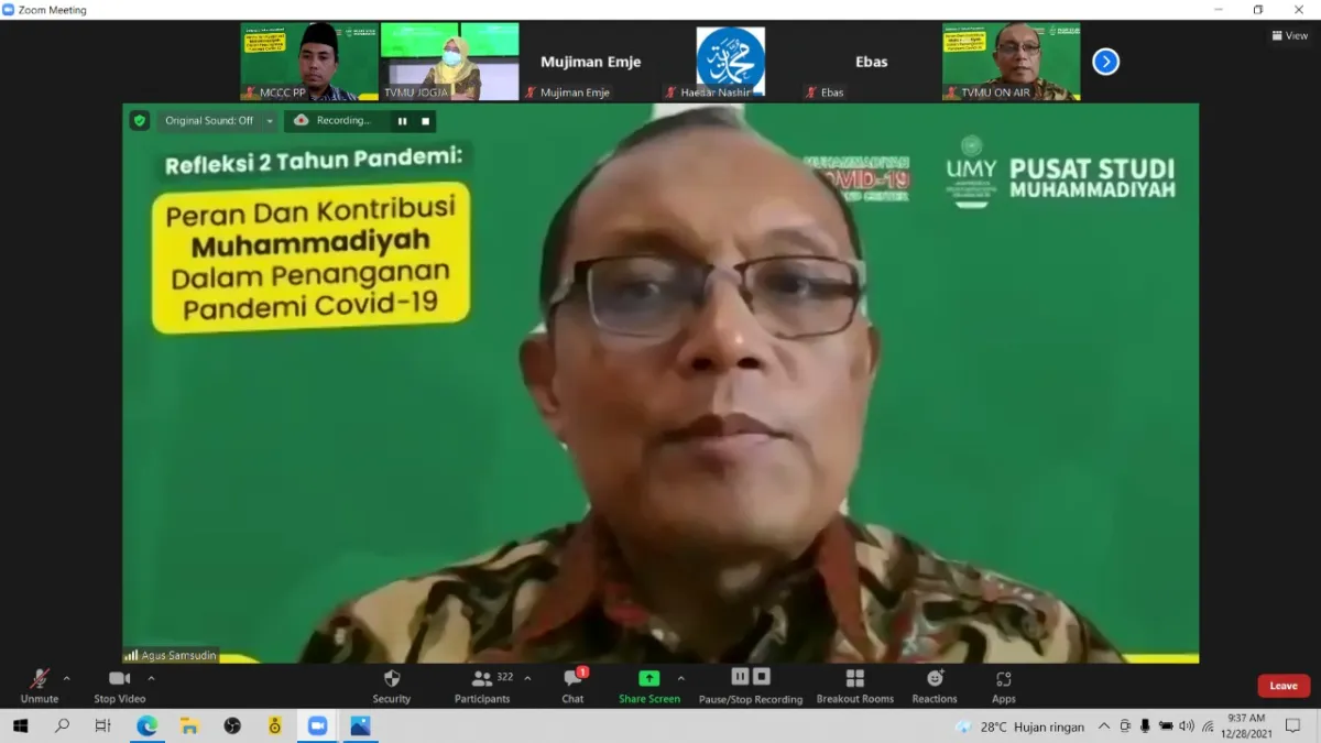 Pemerintah Hargai Peran Muhammadiyah dalam Penanganan Covid-19