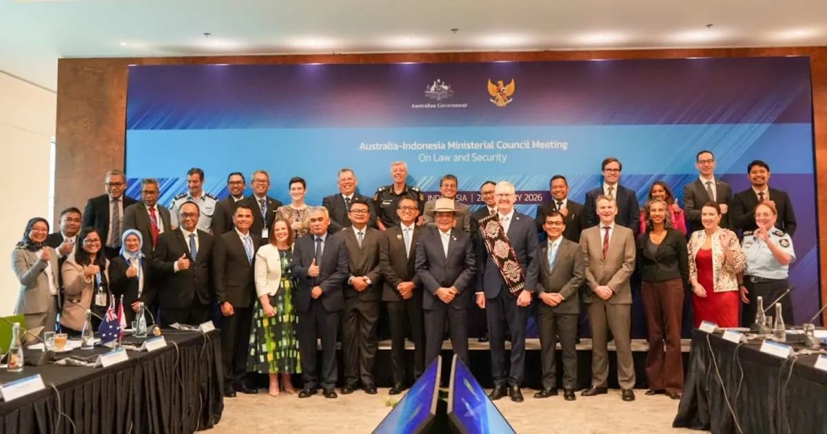 Indonesia–Australia Tegaskan Penguatan Kerja Sama Keamanan di MCM ke-11 Jakarta