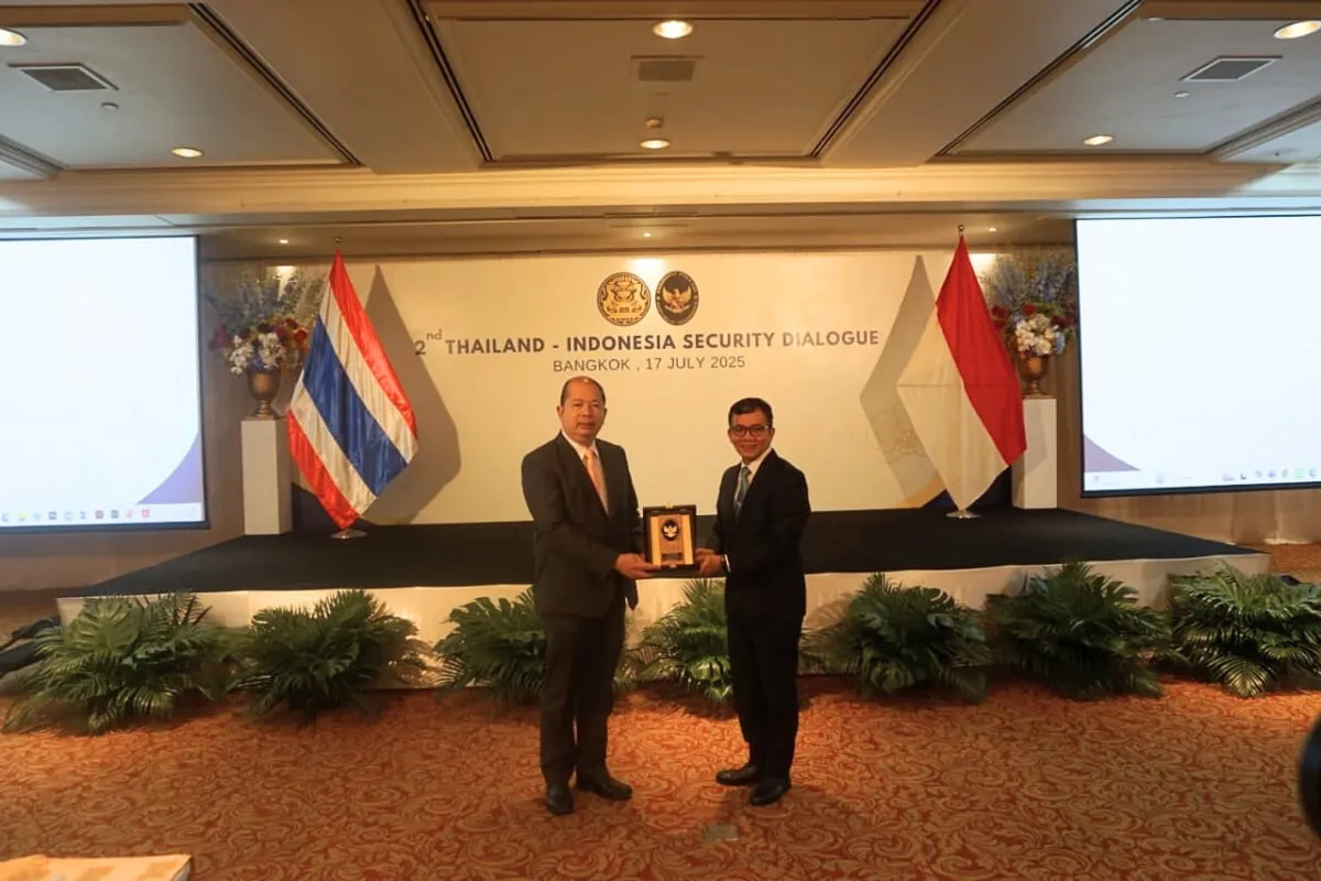 Indonesia dan Thailand Perkuat Kerja Sama Keamanan di Bangkok
