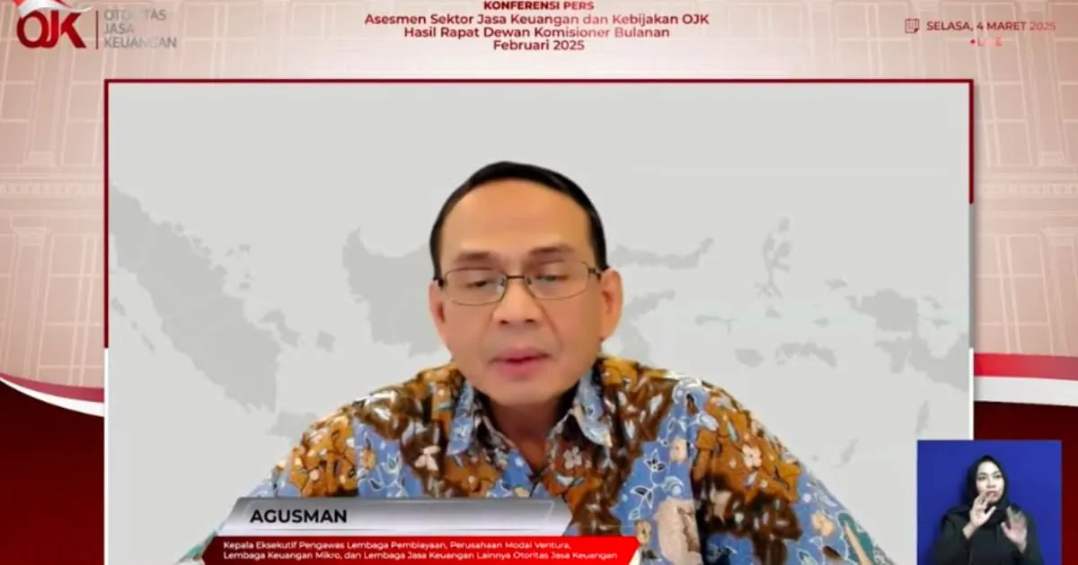 OJK Wajibkan Agunan untuk Pembiayaan Fintech di Atas Rp 2 Miliar