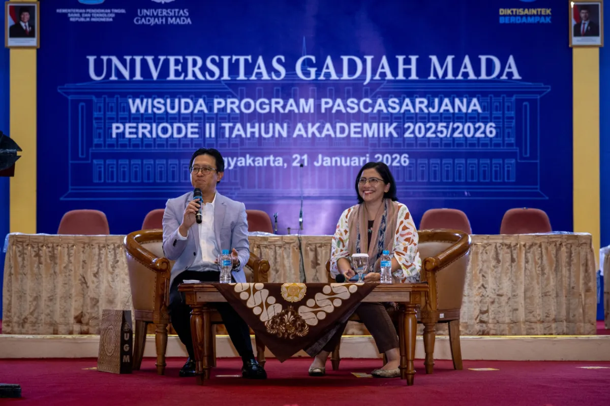 Direktur Keuangan Pertamina Hulu Energi Beri Wejangan Karier untuk Calon Wisudawan Pascasarjana UGM