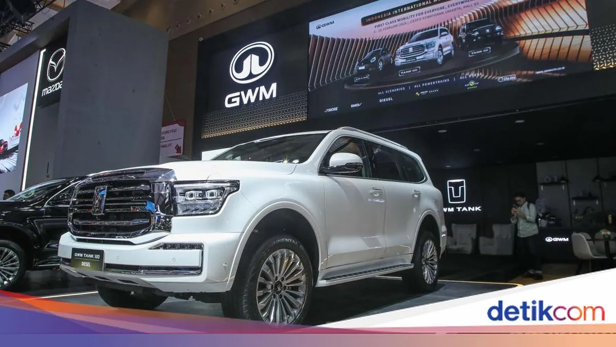 Spesifikasi GWM Tank 500 Diesel di Indonesia: Saingan Baru Pajero Sport dan Fortuner