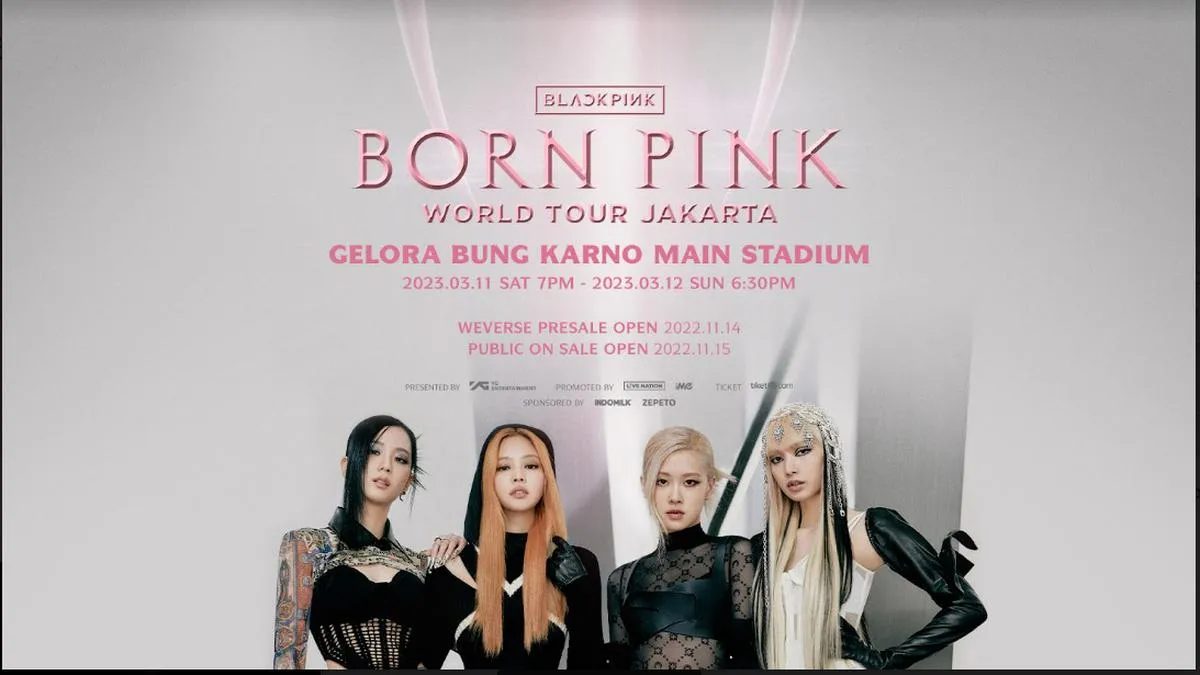 Jadwal Penjualan Tiket Konser Blackpink untuk Publik