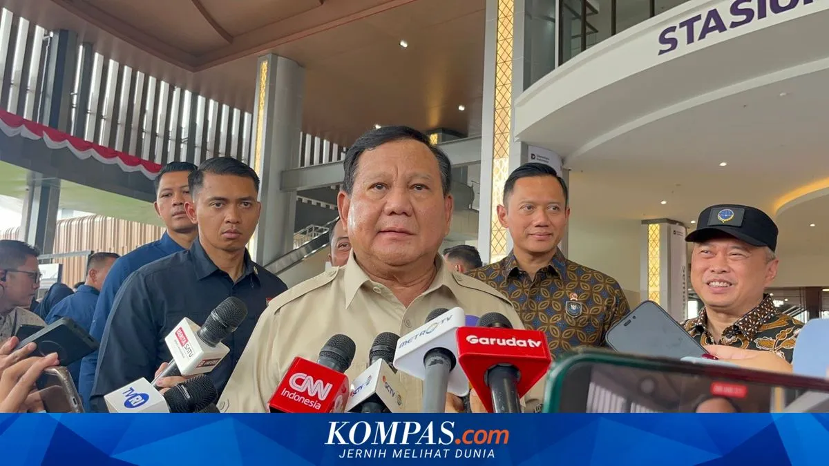 Prabowo Sebut Utang Whoosh Akan Dibayar dari Uang Negara Hasil Pengembalian Koruptor