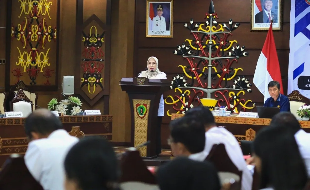 Pemprov Kalteng Gelar Rapat Koordinasi Evaluasi Pembangunan dan Anggaran