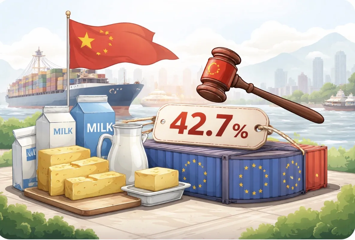 China Terapkan Tarif Impor Susu UE untuk Lindungi Industri Domestik