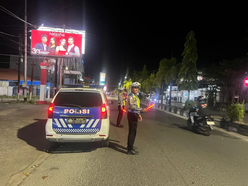 Polisi Bubarkan Balap Liar di Taman Kota Sampit Secara Cepat