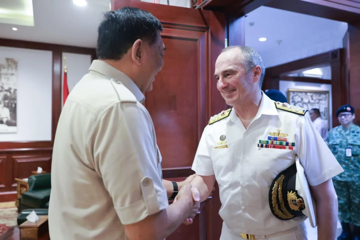 Menhan Sjafrie Terima Panglima Militer Australia, Bahas Penguatan Kerja Sama Pertahanan