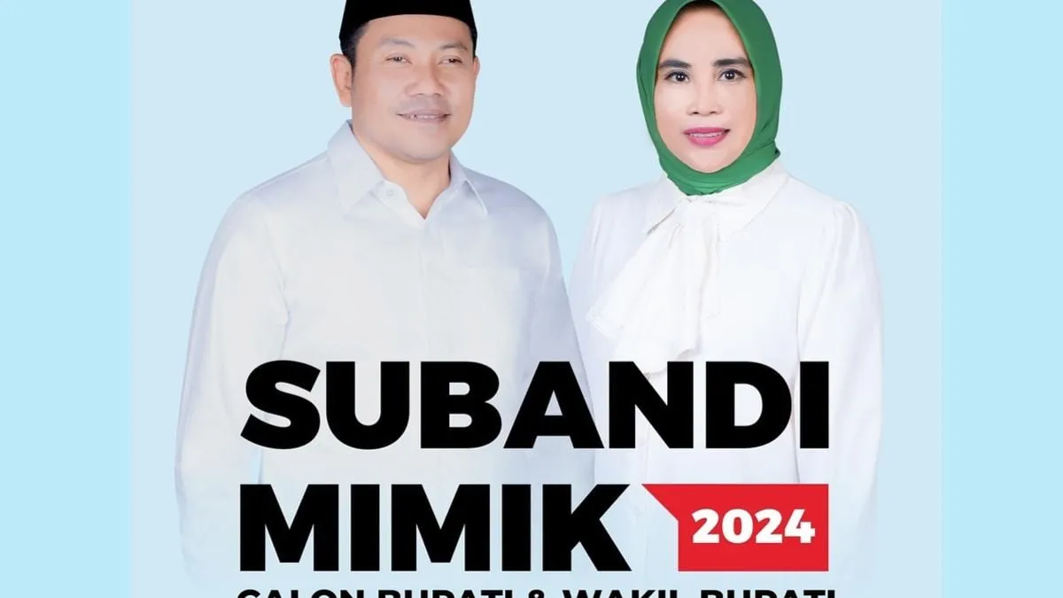 Hasil Quick Count Pilbub Sidoarjo 2024: Subandi-Mimik Memimpin