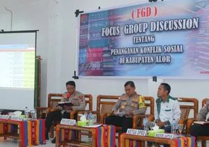 FGD Polda NTT dan Pemda Alor Bahas Mitigasi Konflik Sosial