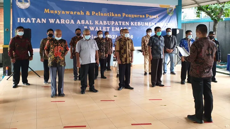 Pelantikan Pengurus Pusat IWAKK Walet Emas di Kebumen