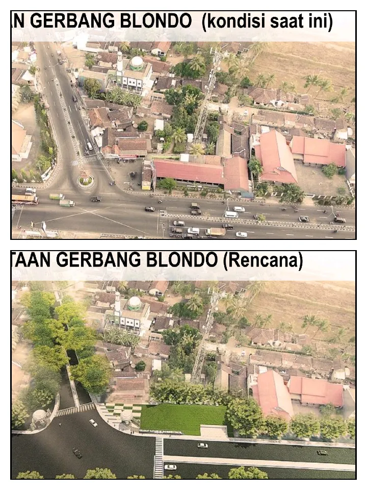 Penggabungan Dua Sekolah di Blondo Terkait Pembangunan Gerbang Kalpataru