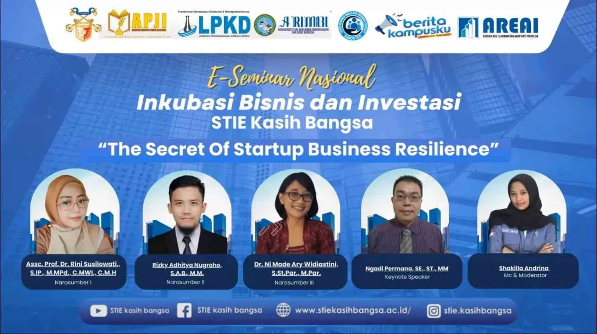 Webinar Mengungkap Rahasia Ketangguhan Bisnis Startup di Tengah Tantangan Ekonomi