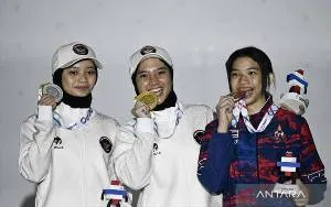 Indonesia Sabet Emas di Nomor Speed Panjat Tebing SEA Games 2025