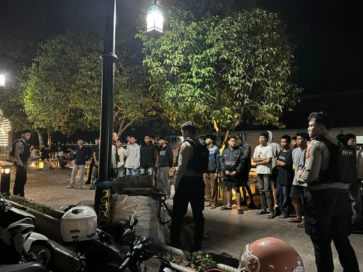 Polres Berau Tingkatkan Patroli Malam untuk Cegah Kejahatan dan Balap Liar