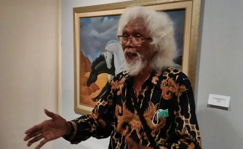 Pameran Karya Pelukis Ternama Kalimantan Selatan, Nanang M Yus, Resmi Dibuka